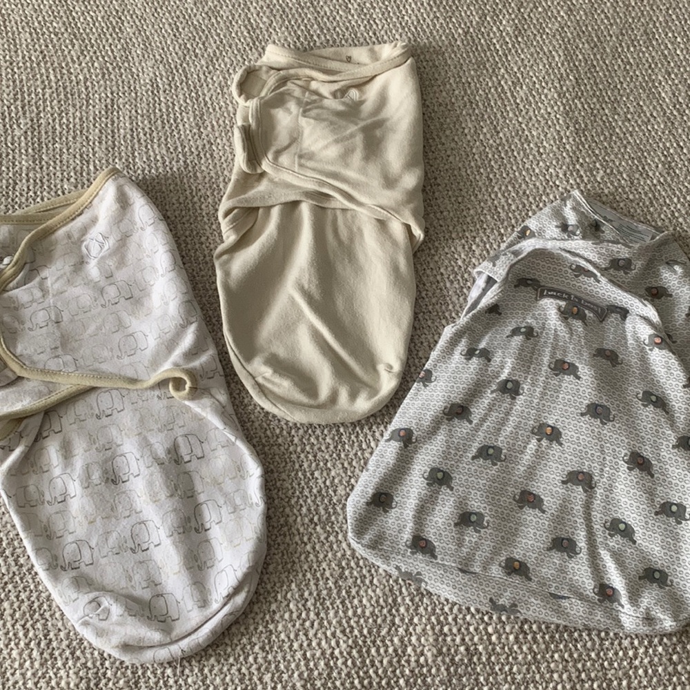 Newborn Velcro Swaddles/Sleepsacks